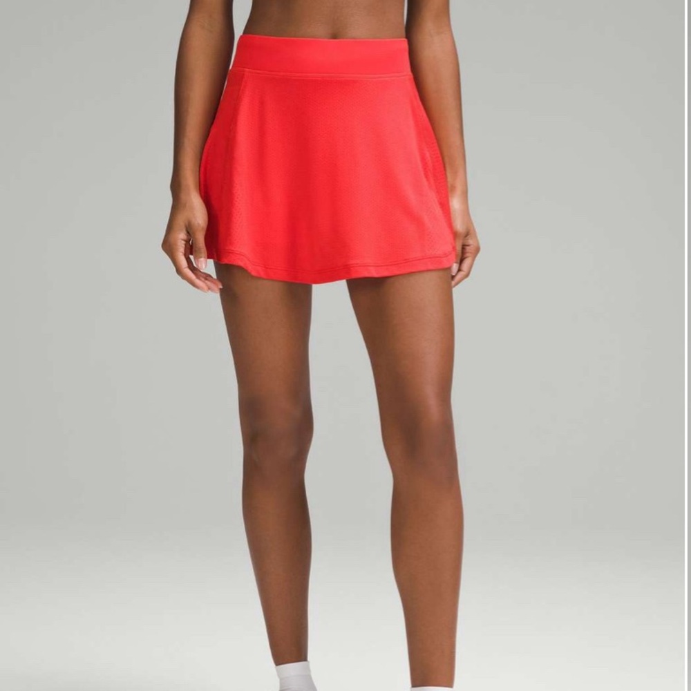 lululemon athletica Red Athletic Skort
